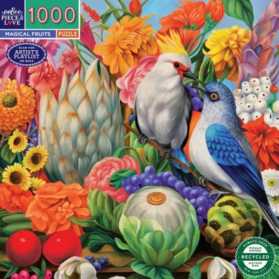 eeBoo Puzzle Fruits Magiques - 1000 pièces eeBoo Puzzle Fruits Magiques - 1000 pièces