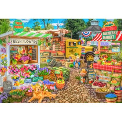 Bluebird - Puzzle - Farmers Market Spring Summer Season - - Puzzle Bluebird - Puzzle - Farmers Market Spring Summer Season - - Puzzle