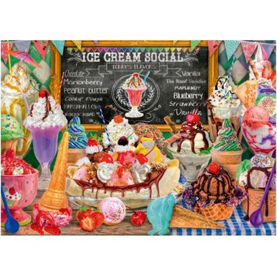 Puzzle Educa Ice Cream Shop - 500 pièces Puzzle Educa Ice Cream Shop - 500 pièces