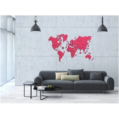 Wooden.City Puzzle Puzzle en Bois - Carte du Monde XXL (Corail) - 100 à 149 pièces Wooden.City Puzzle Puzzle en Bois - Carte du Monde XXL (Corail) - 100 à 149 pièces