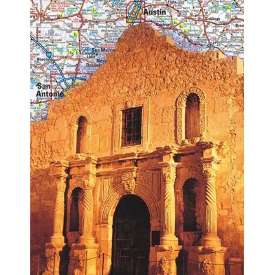 New York Puzzle Company Texas Mini Puzzle de 100 pièces - Puzzle New York Puzzle Company Texas Mini Puzzle de 100 pièces - Puzzle