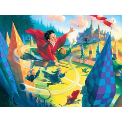 New York Puzzle Company Puzzle Harry Potter - Quidditch - 1000 pièces New York Puzzle Company Puzzle Harry Potter - Quidditch - 1000 pièces