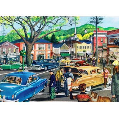 New York Puzzle Company Puzzle Saturday Afternoon - 1000 pièces New York Puzzle Company Puzzle Saturday Afternoon - 1000 pièces