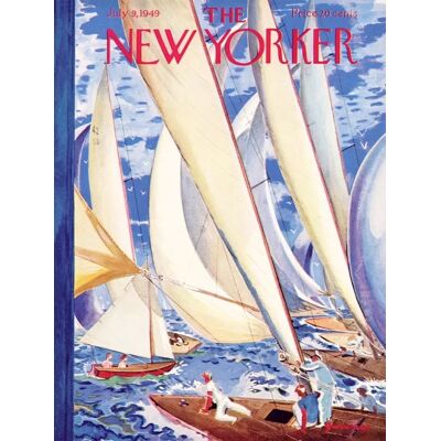 New York Puzzle Company Puzzle The New Yorker - Regatta - 1000 pièces New York Puzzle Company Puzzle The New Yorker - Regatta - 1000 pièces