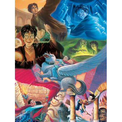 New York Puzzle Company Puzzle Harry Potter - Mashup - 1500 pièces New York Puzzle Company Puzzle Harry Potter - Mashup - 1500 pièces