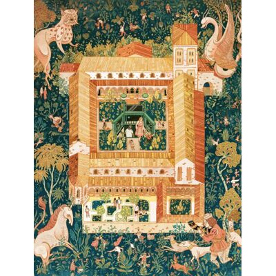 New York Puzzle Company Puzzle The Cloisters - 1500 pièces New York Puzzle Company Puzzle The Cloisters - 1500 pièces