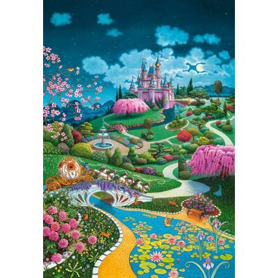 Puzzle Castorland 1000 Pièces Château de Cendrillon - Puzzle Puzzle Castorland 1000 Pièces Château de Cendrillon - Puzzle