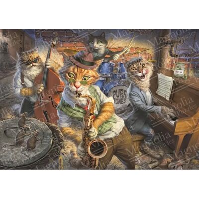 Magnolia Puzzle Groupies at Risk - 1000 pièces Magnolia Puzzle Groupies at Risk - 1000 pièces