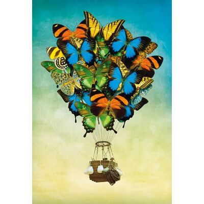 Magnolia Puzzle Butterfly Balloon - 1000 pièces Magnolia Puzzle Butterfly Balloon - 1000 pièces