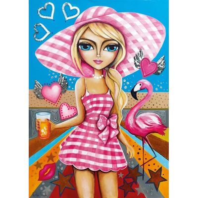 Magnolia Puzzle La Femme en Rose - 1000 pièces Magnolia Puzzle La Femme en Rose - 1000 pièces