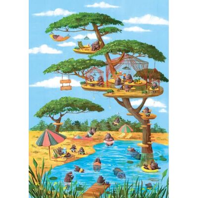 Magnolia Puzzle Oasis - 1000 pièces Magnolia Puzzle Oasis - 1000 pièces