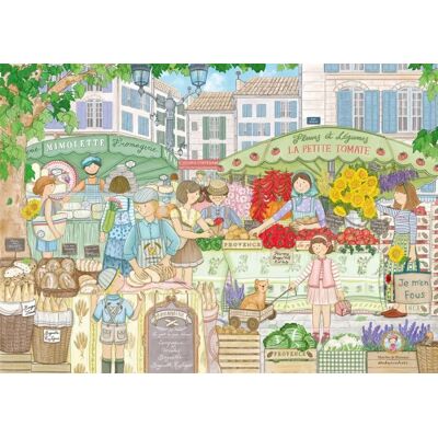 Magnolia Puzzle Marchés de Provence - 1000 pièces Magnolia Puzzle Marchés de Provence - 1000 pièces