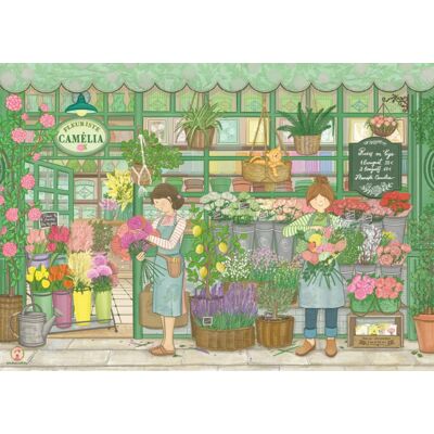 Magnolia Puzzle Camélie fleuriste - 1000 pièces Magnolia Puzzle Camélie fleuriste - 1000 pièces