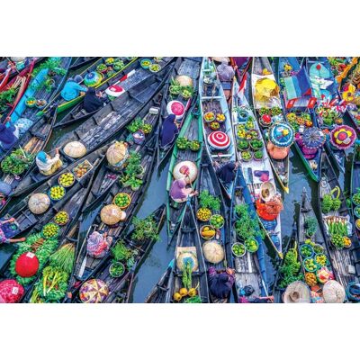 Magnolia Puzzle Floating Market - 1500 pièces Magnolia Puzzle Floating Market - 1500 pièces