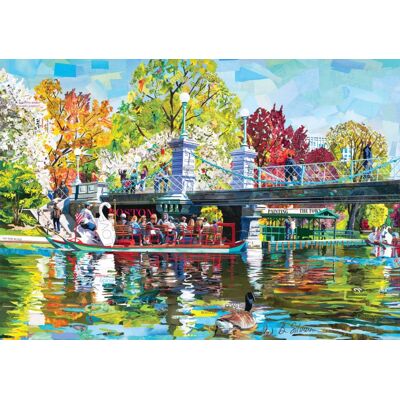 ART & Fable Puzzle Company Puzzle Journée au Jardin - 1000 pièces ART & Fable Puzzle Company Puzzle Journée au Jardin - 1000 pièces