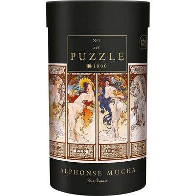 Interdruk Puzzle Art Collection - Mucha - Les Saisons - 1000 pièces Interdruk Puzzle Art Collection - Mucha - Les Saisons - 1000 pièces