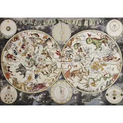 Interdruk Puzzle Carte - 1000 pièces Interdruk Puzzle Carte - 1000 pièces