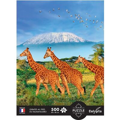 Calypto Puzzle Pièces XXL - Girafes - 500 à 999 pièces Calypto Puzzle Pièces XXL - Girafes - 500 à 999 pièces