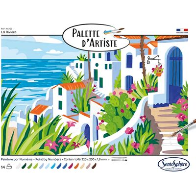 Sentosphère Puzzle Palette D'Artiste - La Riviera Sentosphère Puzzle Palette D'Artiste - La Riviera