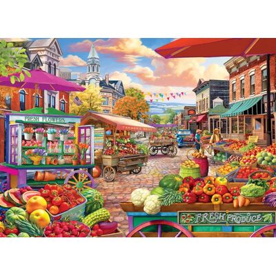 Eurographics Puzzle Marché Principal de 1000 Pièces - Puzzle Eurographics Puzzle Marché Principal de 1000 Pièces - Puzzle