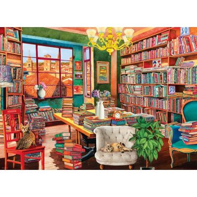 Eurographics Ancienne Bibliothèque Puzzle 1000 Pièces - Puzzle Eurographics Ancienne Bibliothèque Puzzle 1000 Pièces - Puzzle