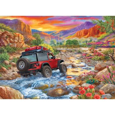 Eurographics Jeep - Rocaille - Puzzle - 1000 Pièces - Type de Produit Eurographics Jeep - Rocaille - Puzzle - 1000 Pièces - Type de Produit