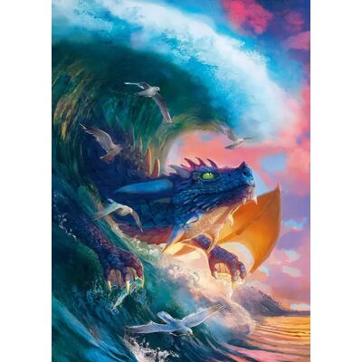 Ravensburger, le leader européen du puzzle Puzzle Course de dragons - 1000 pièces Ravensburger, le leader européen du puzzle Puzzle Course de dragons - 1000 pièces