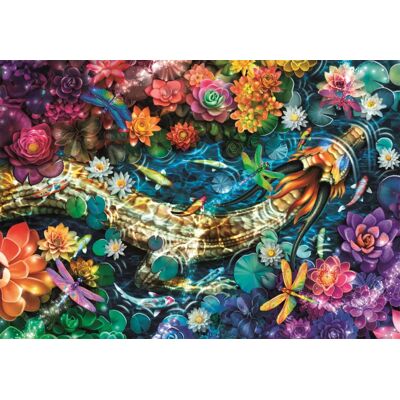 Clementoni Rivière Koi 1000 pièces - Puzzle Clementoni Rivière Koi 1000 pièces - Puzzle