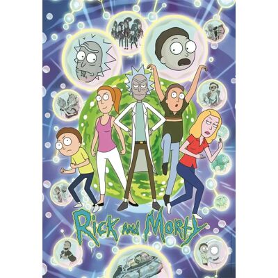 Clementoni, le Puzzle européen Made in Italie Puzzle Rick & Morty - 1000 pièces Clementoni, le Puzzle européen Made in Italie Puzzle Rick & Morty - 1000 pièces