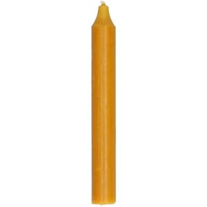 Dille&Kamille Bougie de table, ocre jaune, 18 cm unisex