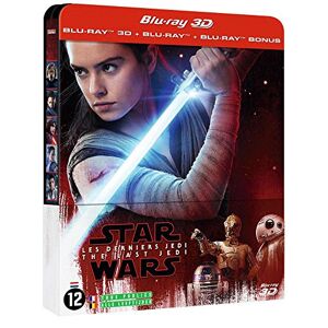 Dvd - Star Wars Episode 8 - The Last Jedi (3d)(Steelbook) (3 Dvd)