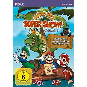 Dan Riba Die Super Mario Bros. Super Show!, Vol. 1 / 13 Folgen Mit Dem Berühmten Videospiel-Duo + 4 Bonusepisoden (Pidax Animation) [2 Dvds]