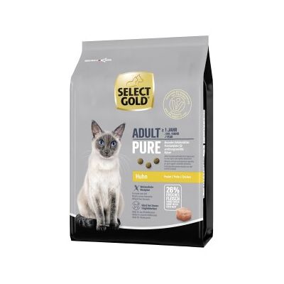 Select Gold Pure Croquettes pour Chat Adulte - Nourriture pour Chats Select Gold Pure Croquettes pour Chat Adulte - Nourriture pour Chats