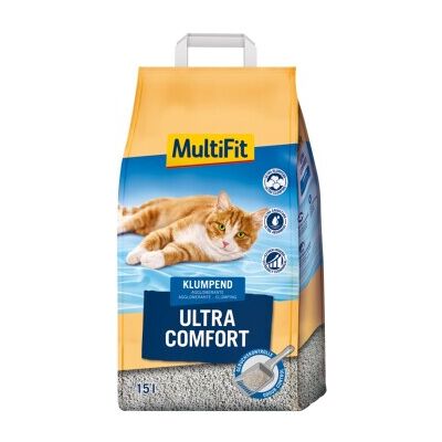 MultiFit ultra comfort 15 l - Litière MultiFit ultra comfort 15 l - Litière