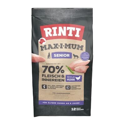 RINTI MAX-I-MUM Senior Poulet 12 kg RINTI MAX-I-MUM Senior Poulet 12 kg
