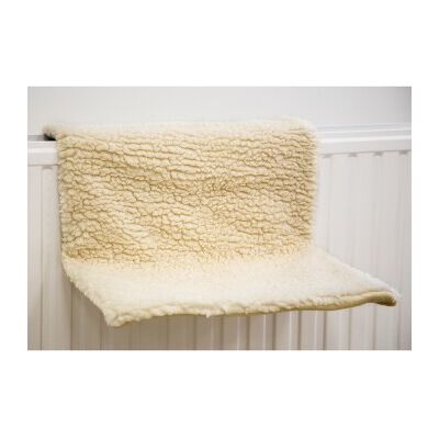 Beeztees Hamac chauffant spécial, ajustable en largeur, couleur crème Beeztees Hamac chauffant spécial, ajustable en largeur, couleur crème