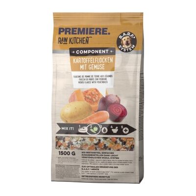Premiere Raw Kitchen Flocons de Pommes de Terre aux Légumes - Nourriture pour chiens Premiere Raw Kitchen Flocons de Pommes de Terre aux Légumes - Nourriture pour chiens