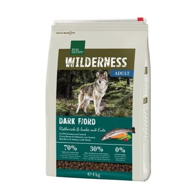 Real Nature Wilderness Fjord Sombre - Cerf Saumon Canard Nourriture pour Chiens Real Nature Wilderness Fjord Sombre - Cerf Saumon Canard Nourriture pour Chiens