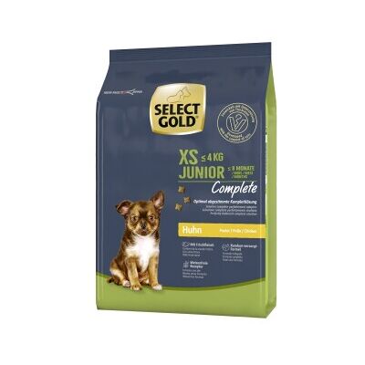 Select Gold XS Junior Poulet Nourriture pour Chiens - Croquettes Select Gold XS Junior Poulet Nourriture pour Chiens - Croquettes