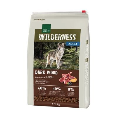 REAL NATURE WILDERNESS Dark Wood Agneau avec Gibier - Nourriture pour chiens REAL NATURE WILDERNESS Dark Wood Agneau avec Gibier - Nourriture pour chiens
