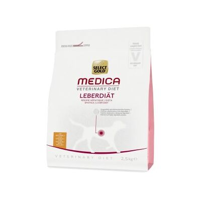 Nourriture pour chiens Support Hépatique Select Gold Medica - Poulet 2,5kg Nourriture pour chiens Support Hépatique Select Gold Medica - Poulet 2,5kg