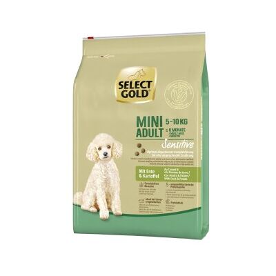 Select Gold Sensitive Mini Adult au canard & aux pommes de terre - Croquettes pour chien Select Gold Sensitive Mini Adult au canard & aux pommes de terre - Croquettes pour chien