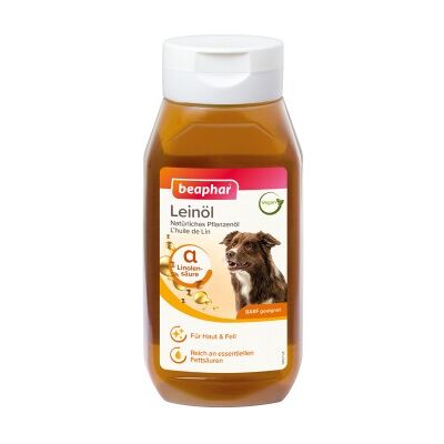 Huile de lin beaphar - Complément alimentaire pour chiens et chats Huile de lin beaphar - Complément alimentaire pour chiens et chats