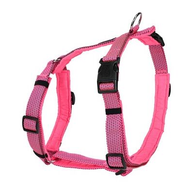 Harnais AniOne Réfléchissant Rose S Harnais AniOne Réfléchissant Rose S