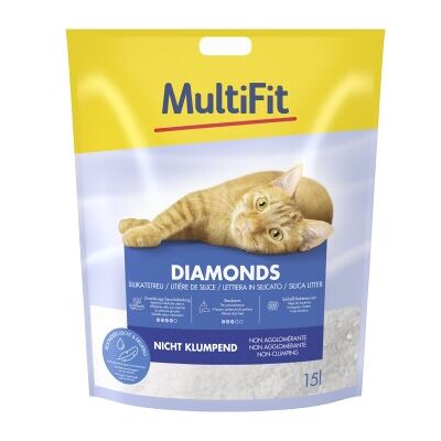 Litière Diamonds MultiFit - Non-agglomérante, 15L Litière Diamonds MultiFit - Non-agglomérante, 15L