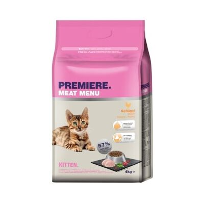 Premiere Kitten avec Volaille 4KG - Nourriture pour Chats Premiere Kitten avec Volaille 4KG - Nourriture pour Chats