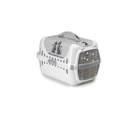 Cage de transport AniOne - Chats Amoureux Cage de transport AniOne - Chats Amoureux