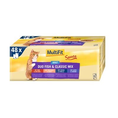 Nourriture humide pour chats adultes MultiFit - Pack de 48 Nourriture humide pour chats adultes MultiFit - Pack de 48