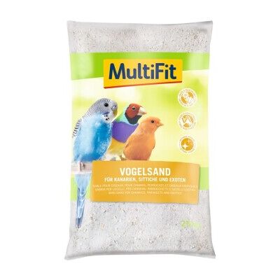 MultiFit Sable pour Oiseaux - 25kg - Sable de Quartz MultiFit Sable pour Oiseaux - 25kg - Sable de Quartz