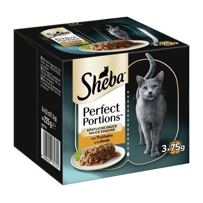 Sheba Portions Parfait - Nourriture Humide - Variété, Sauce & Pâté Sheba Portions Parfait - Nourriture Humide - Variété, Sauce & Pâté